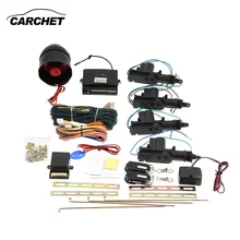 CARCHET Remote Keyless Entry Security + Car Alarm 4 Door Power Lock Actuator Vehicle Kit Universial for Toyota Honda Ford for VW