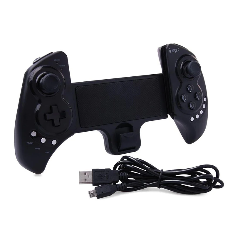 PG-9023 Wireless BT Gamepad Game Controller For Smartphone iOS Android iPad Stretch Holder Stand PG9023 Game Joystick (4)