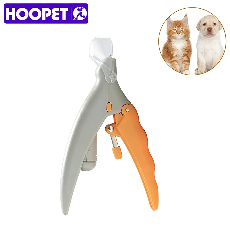 

HOOPET Professional Clipper for dogs Dog Nail Trimmer Pet Cat Claw Grinder With LED Light & 5X Magnifier Safety Pet Nail Clipper