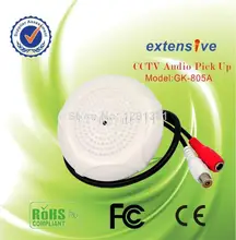 5PCS High sensitivity monitor security microphone sound monitor audio monitor for cctv camera
