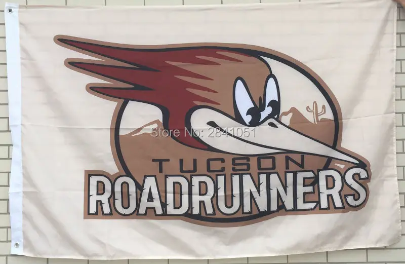 Tucson Roadrunners Outdoor Indoor Football College Flag 3X5 Custom USA