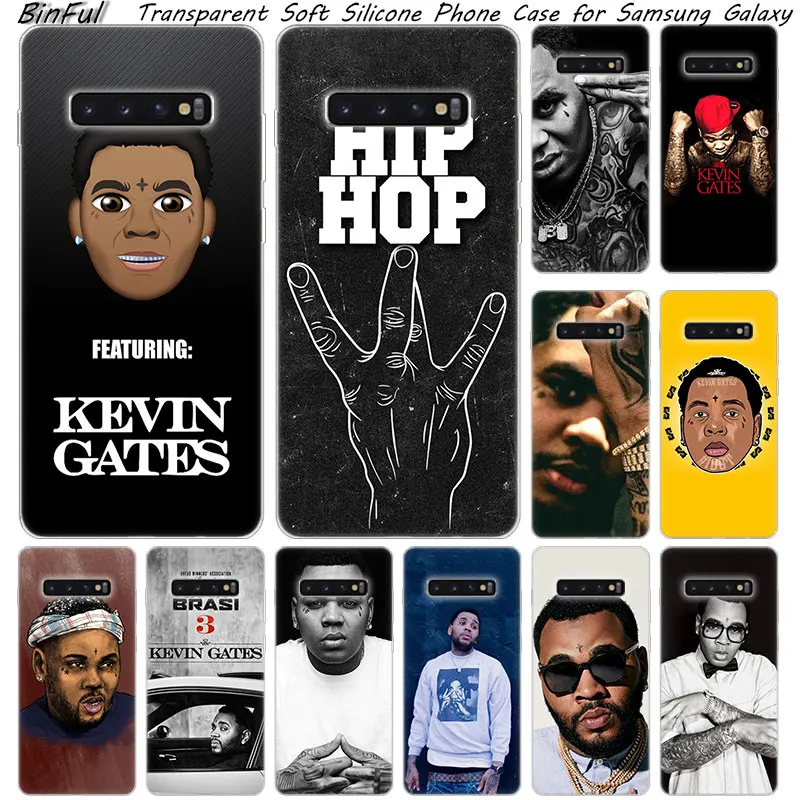 Мягкий силиконовый чехол Lil Wayne Kevin Gates для Samsung Galaxy S10 S9 S8 Plus S7 Edge A6 A8 A7 A9 2018 A5 2017