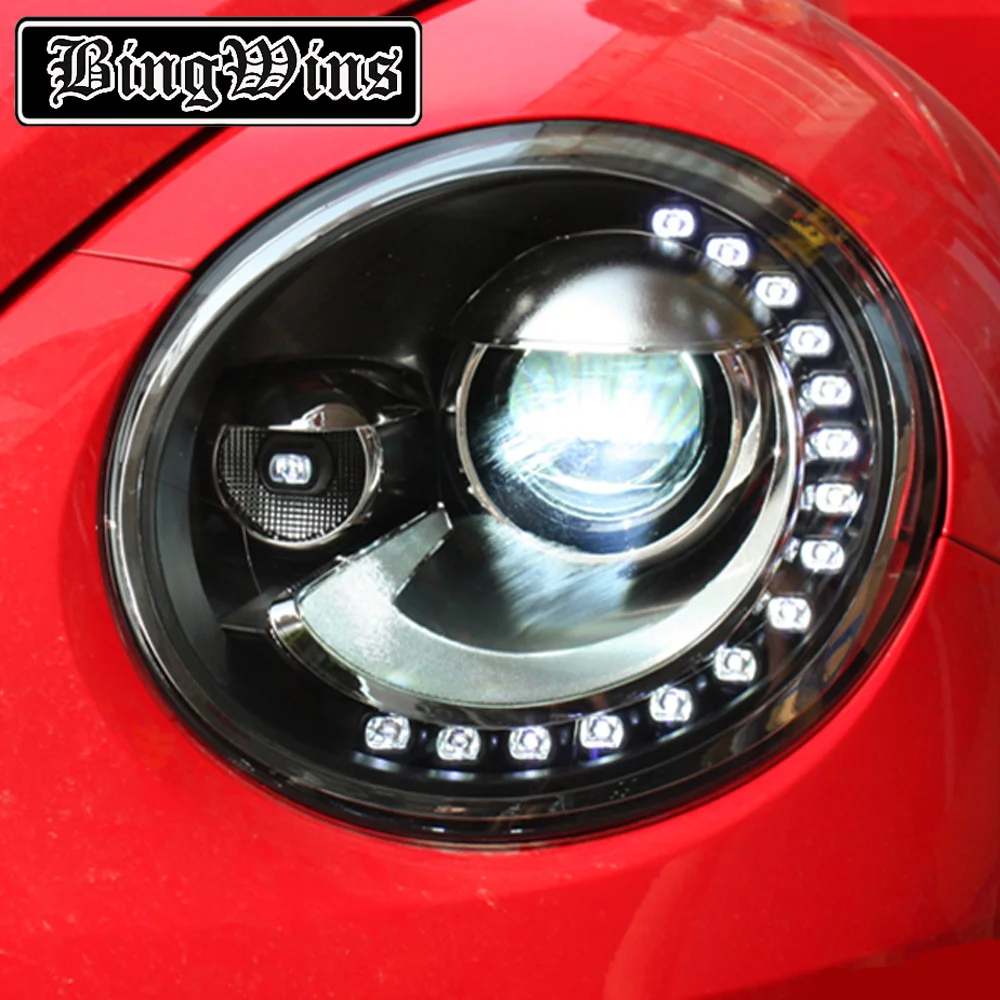 Car styling for Volkswagen Beetle Headlights 2013 2015 Beetle LED