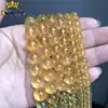 Yellow Citrines Crystal Beads Round Loose Stone Beads For Jewelry Making DIY Bracelet Necklace Accessories 15'' Strands 6/8/10mm ► Photo 2/6