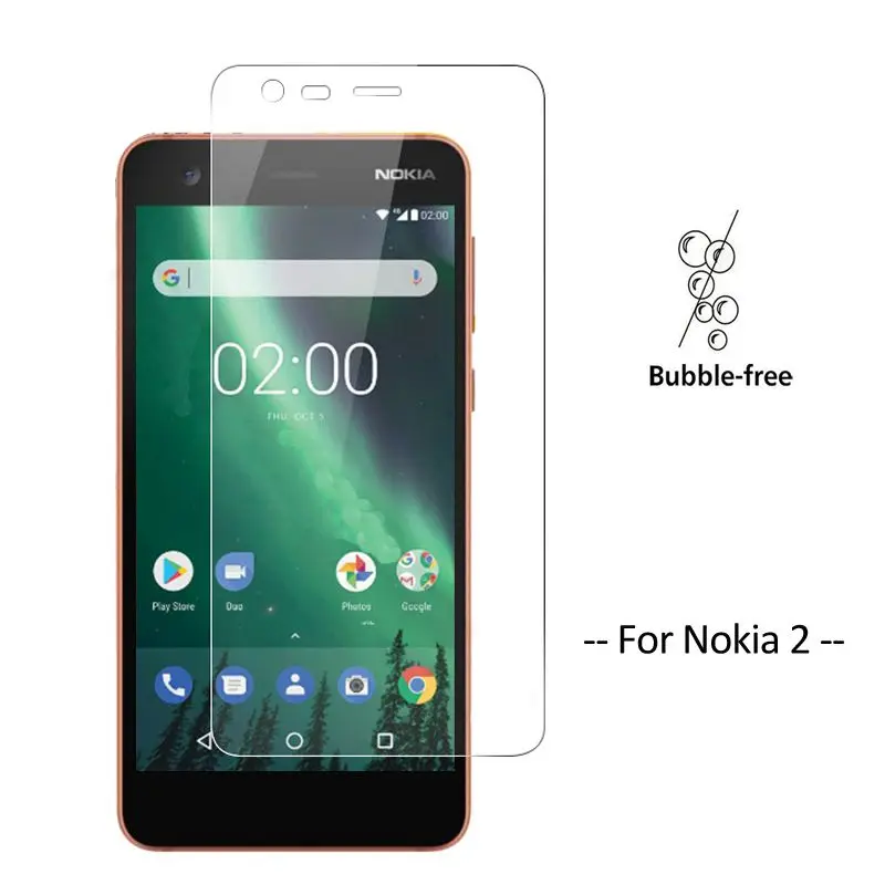 Защитное стекло для Nokia 1, 2, закаленное стекло для Nokia 1, 2, стекло для Nokia1, Nokia2 TA-1047 TA-1056, Защитная пленка для телефона