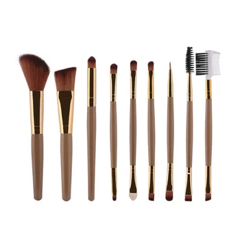 

9pcs/Set Pro Makeup Brush Kit Foundation Powder Eyebrow Eye Shadow Brushes Tool Hot