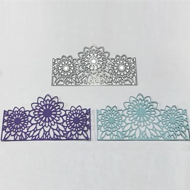 Cutting Dies Flower For scrapbooking stencils Embossing paper card album decor craft Irregular Figure | Дом и сад