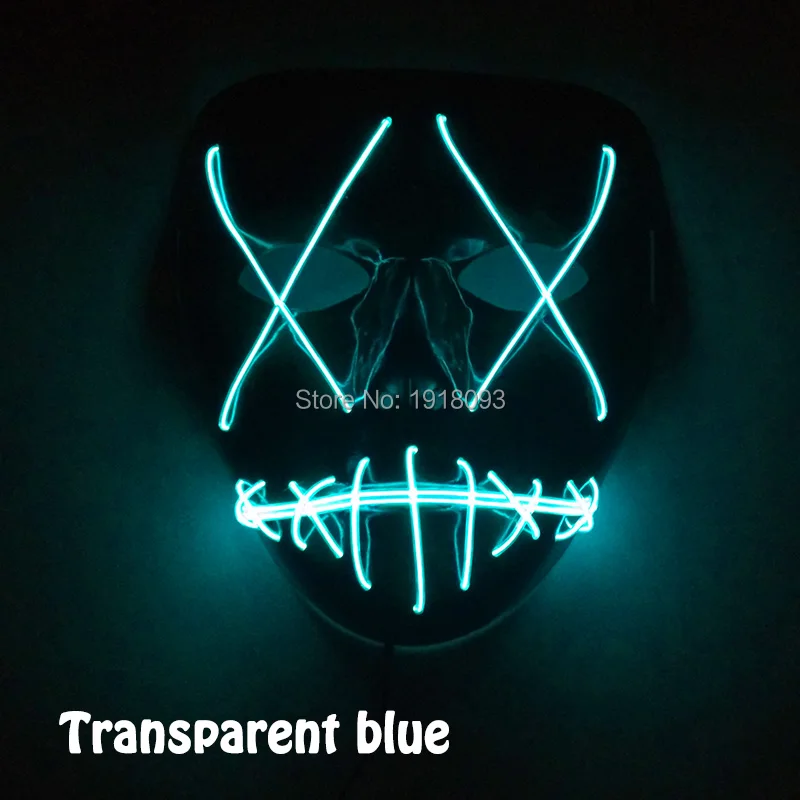 transparent blue