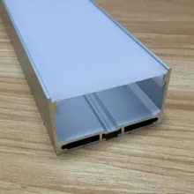 2 метра/шт. 8 шт/партия 32 мм глубокий скрытый монтаж алюминиевый профиль для светодиодов с фланцем совместим с шириной полосы 44 мм