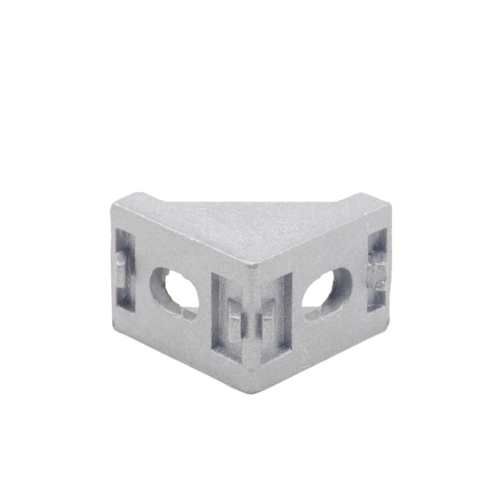 2028-Silver-20 Befenybay 20PCS Extruded Aluminum Profile 2028 Corner Bracket Right Angle for 6mm Slot Aluminum Extrusion Profile 2020 Series 2028-Silver-20 Befenybay 20PCS Extruded Aluminum Profile 2028 Corner Bracket Right Angle for 6mm Slot Aluminum Extrusion Profile 2020 Series