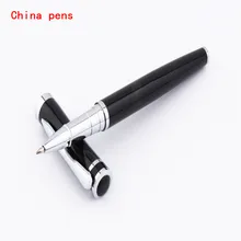 Роскошные Качество 3035 черный Цвет Бизнес офис Средний перо Ручка-роллер