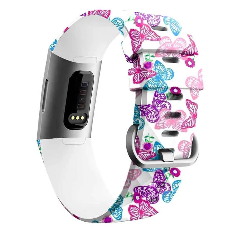G Цветной фитнес-браслет на запястье для Fitbit Charge 3 Band смарт-спортивные часы ремешок на запястье аксессуары для Fit bit браслет - Цвет: G