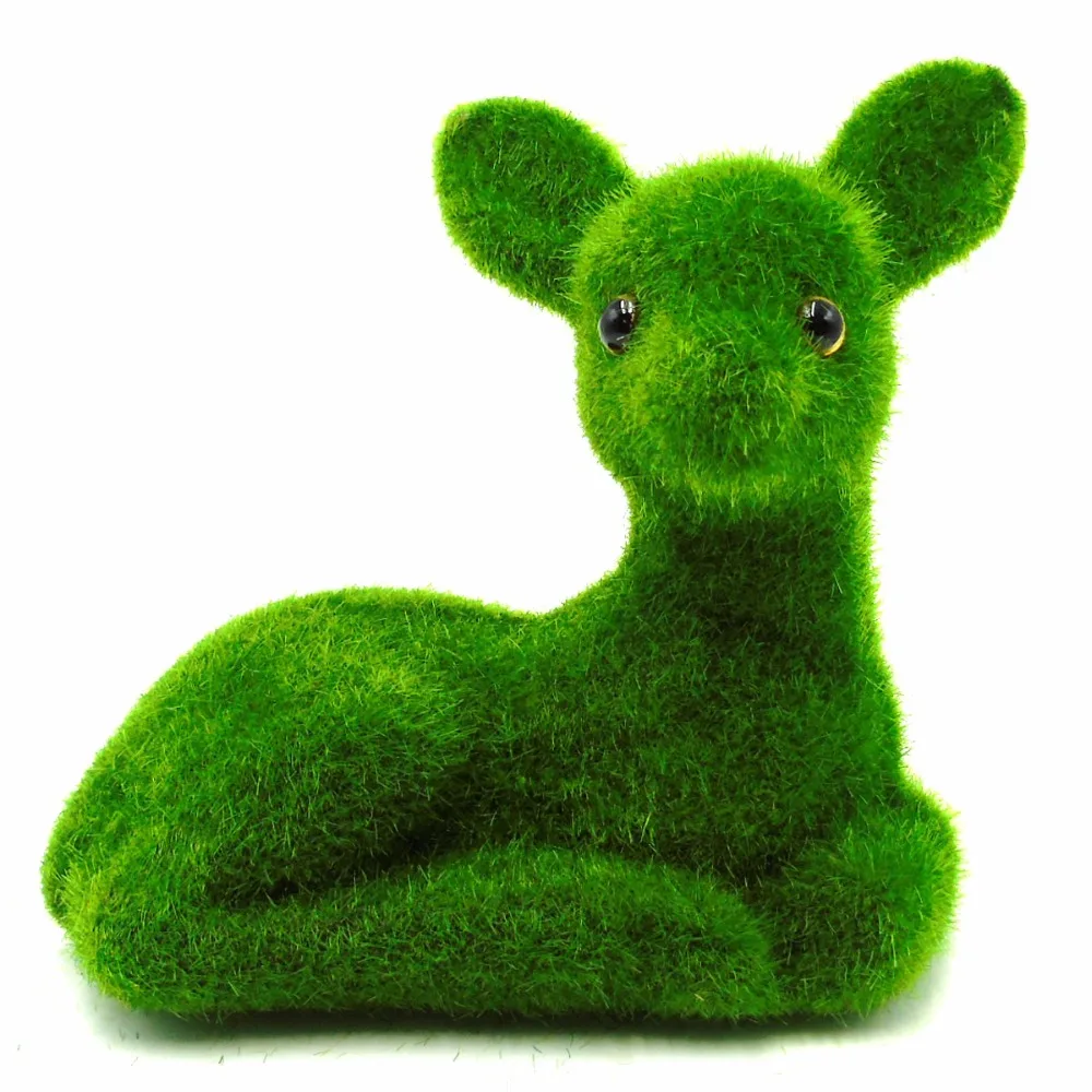 Новинка ручной работы искусственный рулонный газон животное Пасхальный кролик домашний офис орнамент декор для комнат и офисов детские игрушки художественные подарки