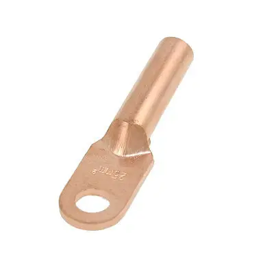 

1PC Crimp Type Tubing Inner Hole Dia Connecting Copper Tube Terminals DT--10/16/25/35/50/70/95/120/150/185/240/300/400
