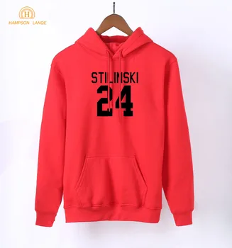 

HAMPSON LANQE Teen Wolf Stilinski 24 Print Brand Hooded Women 2019 Spring Autumn Long Sleeve Sweatshirts Kpop Hoodies Pullovers