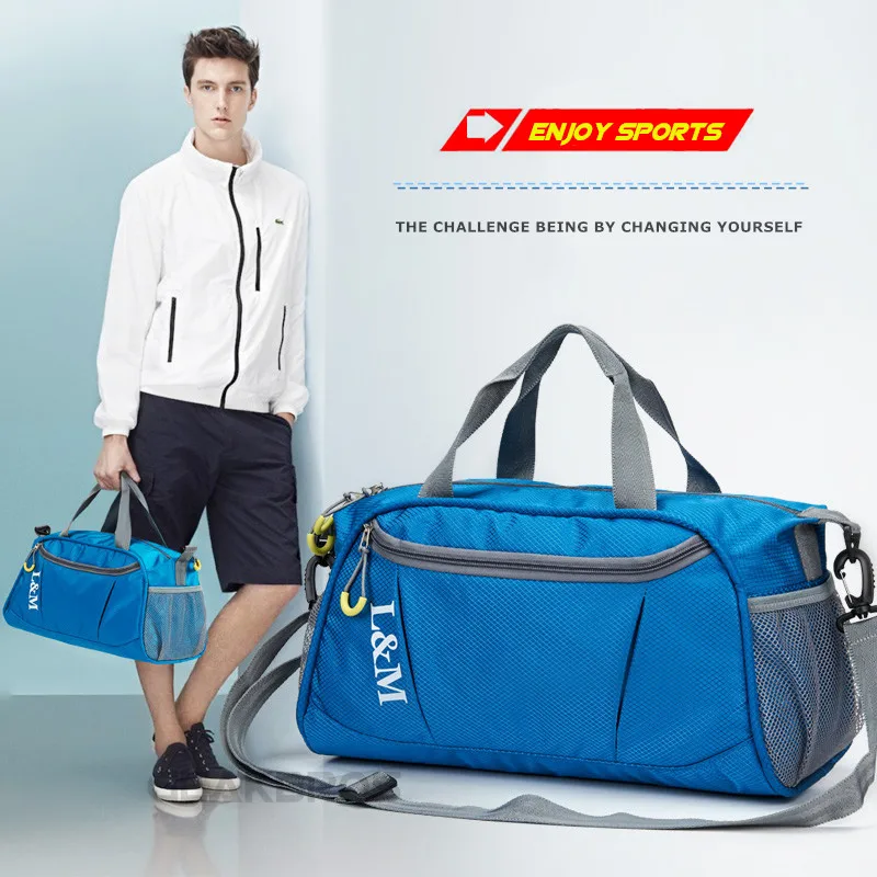 Waterproof Gym Bag Fitness Training Yoga Sports Bag Portable Handbags