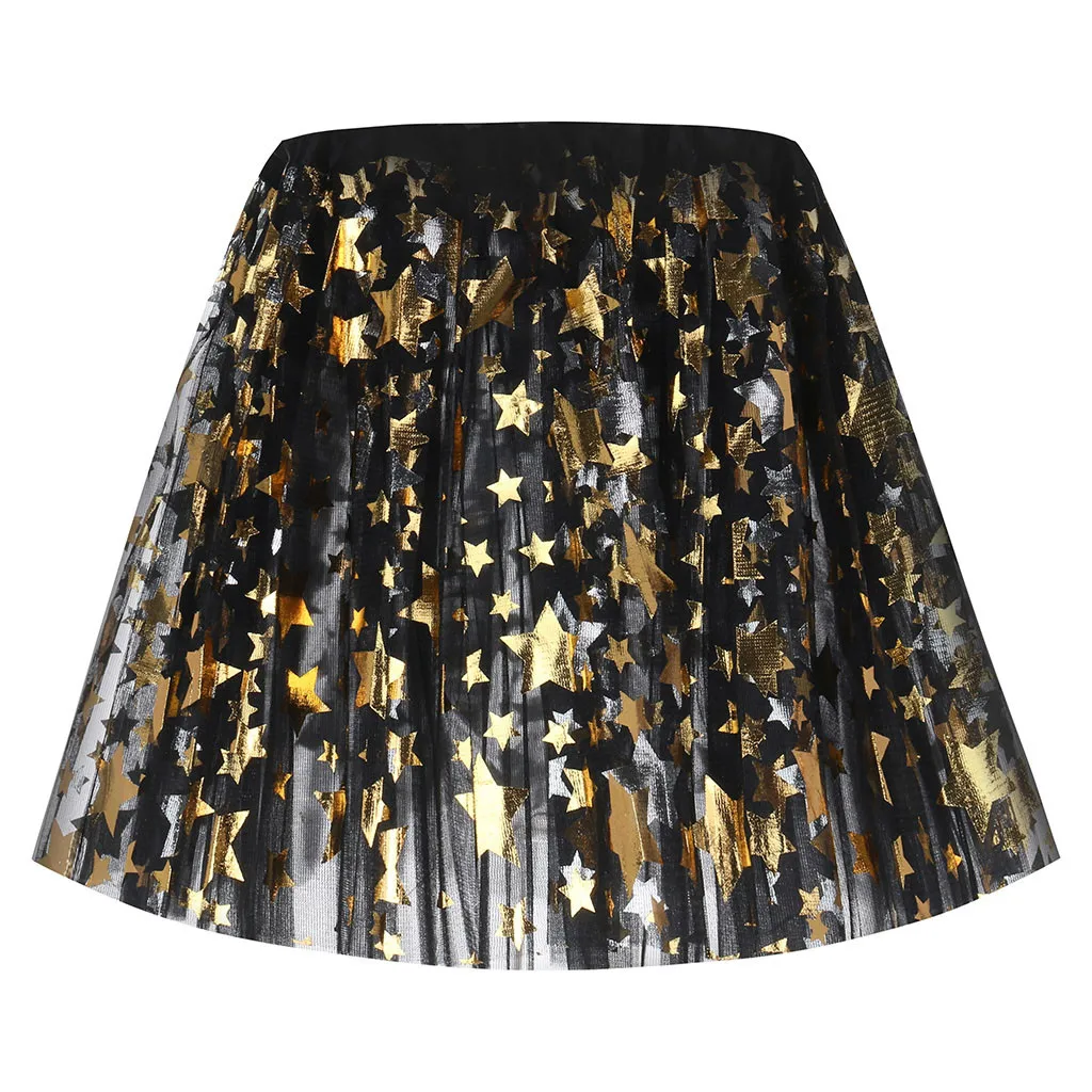 Женская юбочка faldas jupe femme модная эластичная трехслойная короткая юбка-пачка для