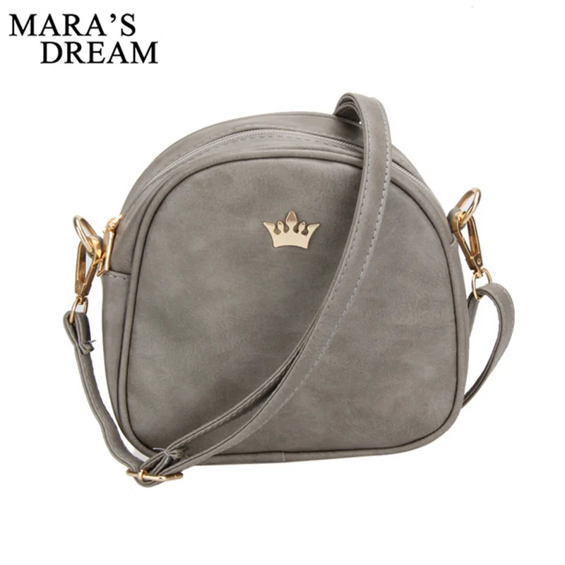

Mara's Dream 2019 Women Bag Imperial Crown Women Messenger Bag Small Shell Crossbody Bag PU Leather Fashion Designer Handbag Bag
