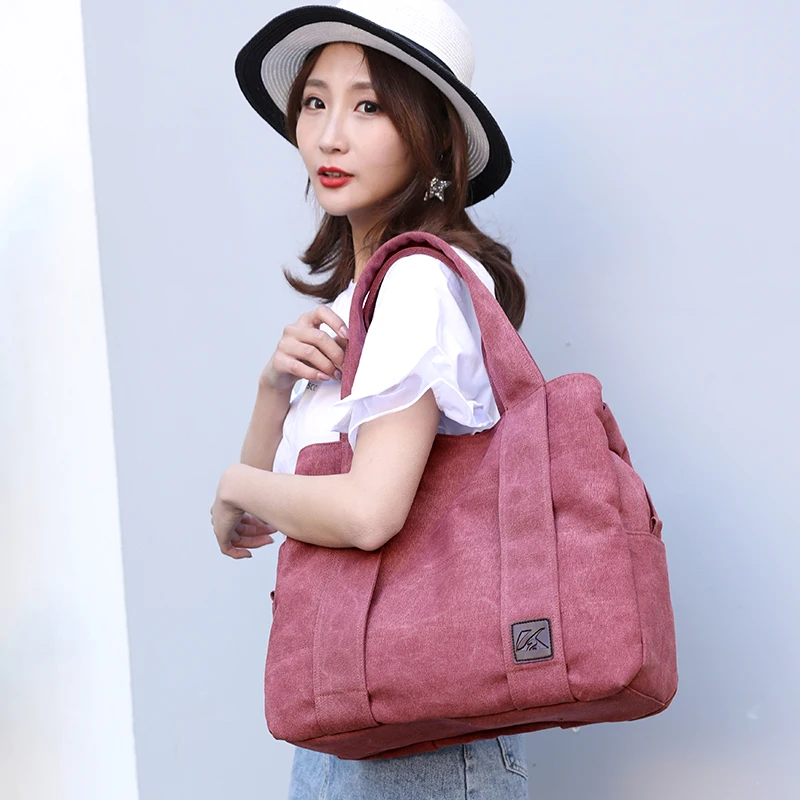 

Betterance 2019 canvas Handbags large Women Bag High Quality Casual Female Bags Trunk Tote Shoulder Bag Ladies Large Bolsos