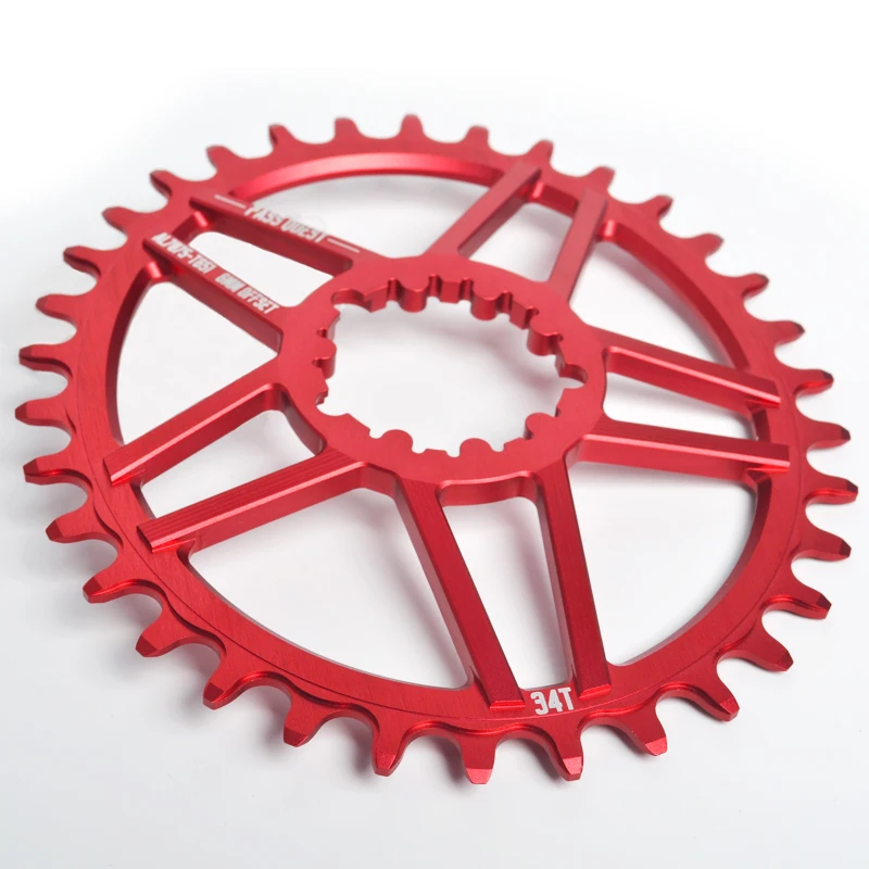 Пасс QUEST SRAM gx xx1 eagle GXP овальная MTB узкая широкая цепь 34 T 6mm офсетная велосипедная Звездочка для велосипеда/цепь колеса коленчатого набора