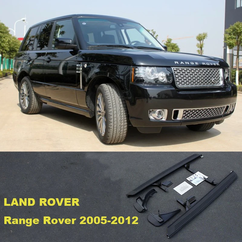 Для LAND ROVER Range Rover 2005-2012 автомобильные ходовые доски боковые шаг бар педали высокого качества новые оригинальные модели Nerf баров