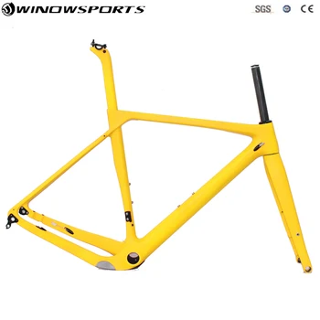 

Gravel Bike Frame Road Bike Frame 142*12 BB86 UD Carbon Bicycle Frame Cyclocross Disc Bike Frameset