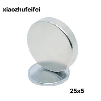 

1/5/10/15Pcs 25x5 Neodymium Magnet 25mm x 5mm N35 NdFeB Round Super Powerful Strong Permanent Magnetic imanes Disc 25x5