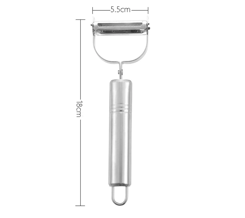 Кухонная Овощечистка для фруктов и овощей, Картофельная терка из нержавеющей стали, слайсер для яблок, двойной строгатель, кухонные принадлежности, кухонная утварь