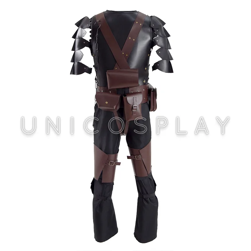 aliexpresscom buy berserk guts armor cosplay costume halloween battle suit for man adult with cloak kneepads accessories full set from reliable costumes