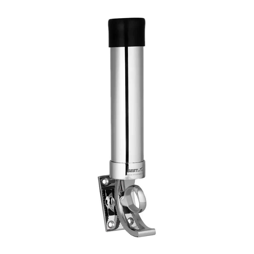 

Adjustable Stainless Deck-Mount Fishing Pole Stand Heavy Duty Rod Holder Rack for Boat Tackle Accessories