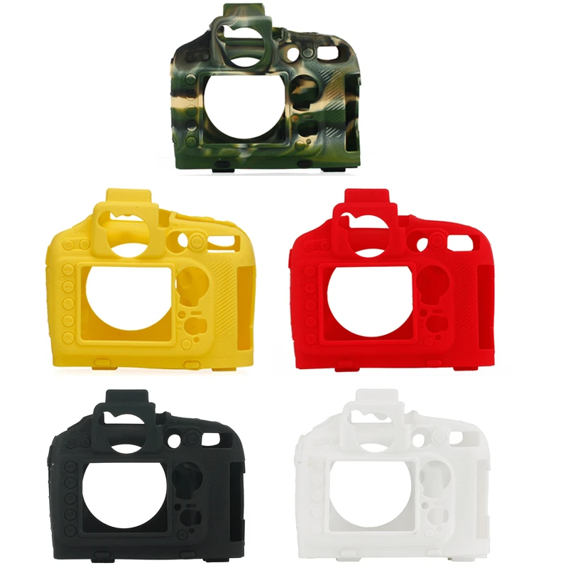 High Quality Soft Silicone Rubber Camera Protective Body Case Skin For