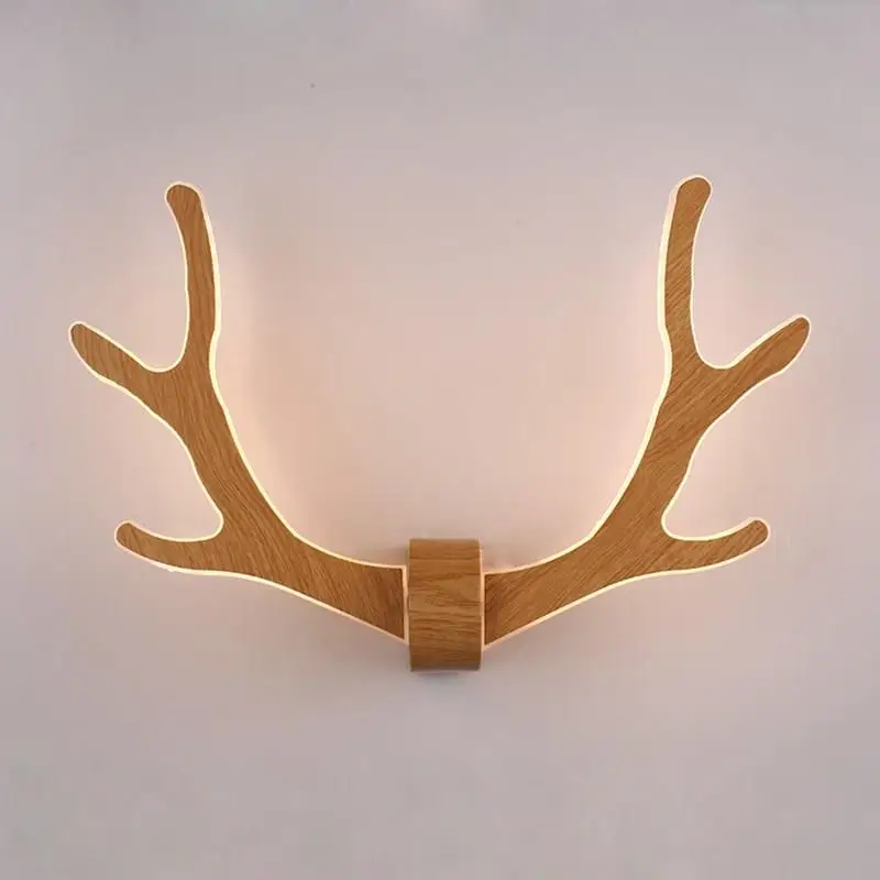 

Led wall light Antler bed bedroom living room wall creative decorative aisle postmodern children's wall lamp wl491536