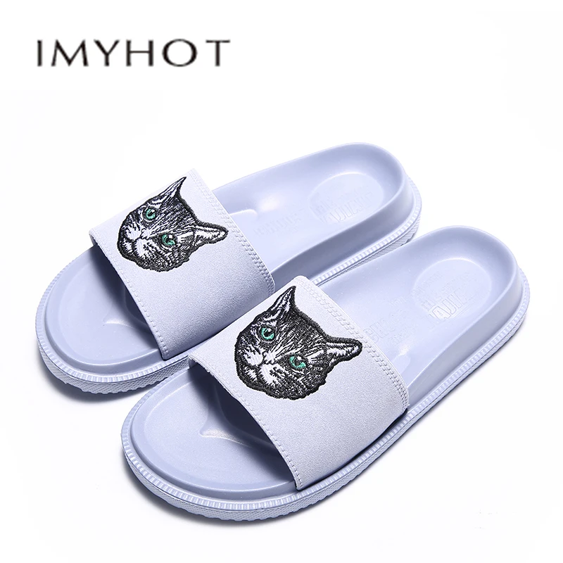 

Outdoor Men Beach Sandals Male Women Non-slip Indoor Sandals for Couple Animal pattern design Comfortable fashion