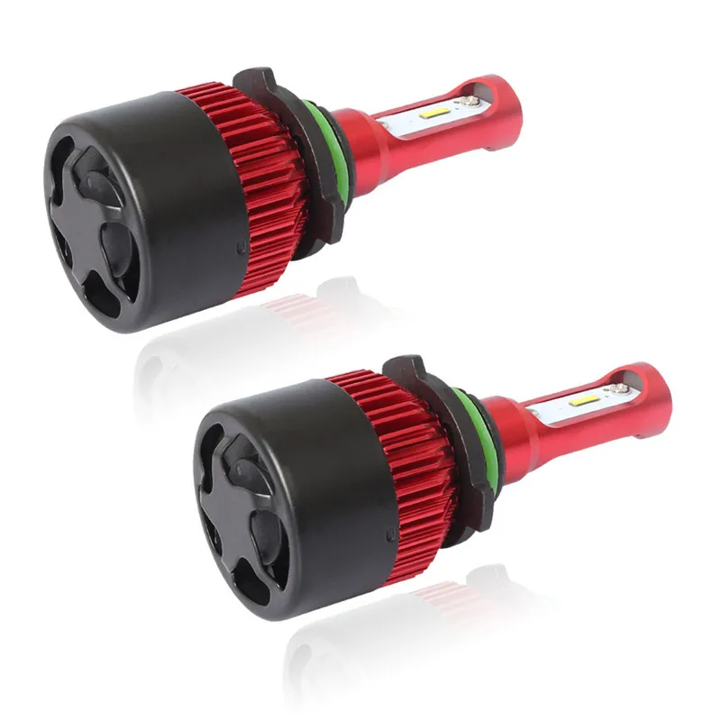 

kongyide Car Light 110W 9006 LED Auto Headlight 6000K Conversion Kit Driving Lamp Beam Bulb 16000LM dropship 19M9