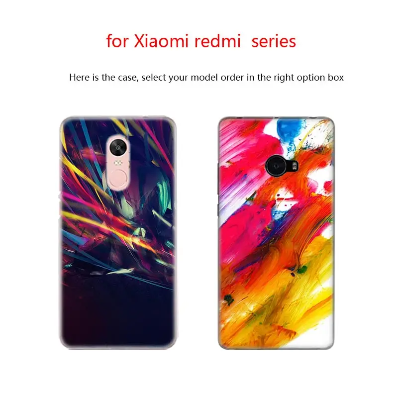 Мягкий чехол с абстрактной росписью для xiaomi redmi 9a 6A 7A 8A 6Pro note 9 8 7 6 5 Pro 9s 8T Модный
