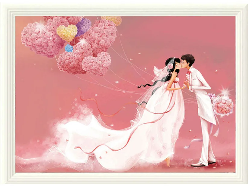 Coussin De Mariage Au Point De Croix Gratuit Recherche Google