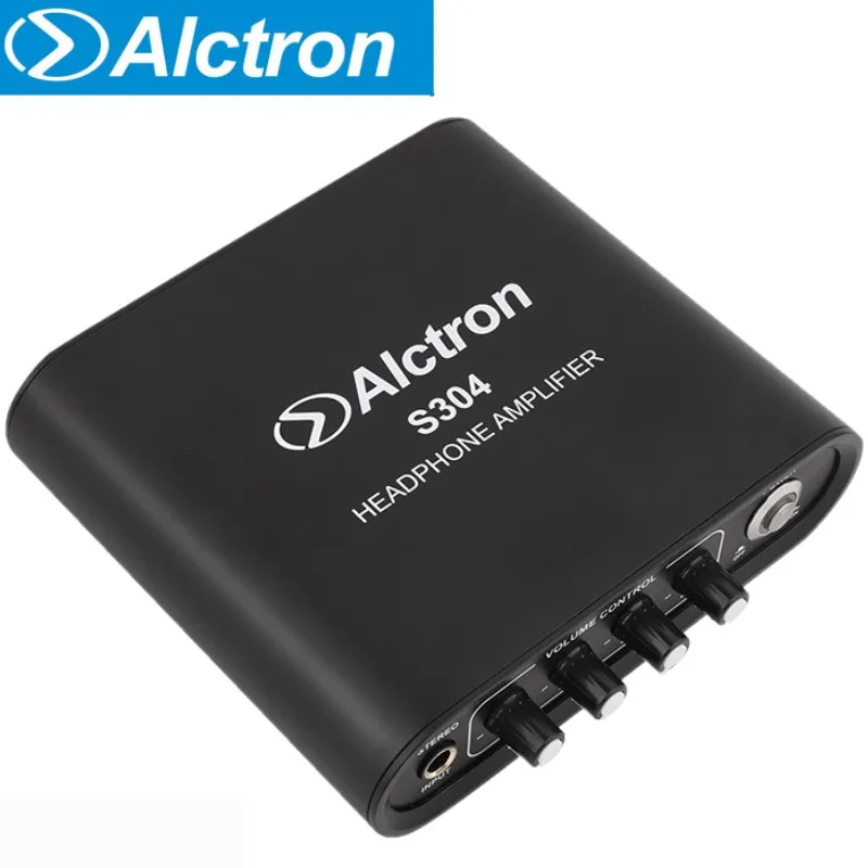 Alctron S304 4-канальный усилитель для наушников Портативный профессиональной студии звукозаписи четыре канала независимо наушников компонентов