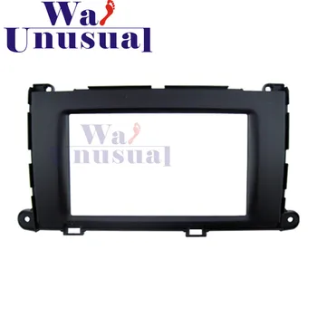 

2 DIN Top Quality Car Radio Fascia Panel for Toyota Siena 2011 Stereo Dash CD Facia Trim Installation Kit