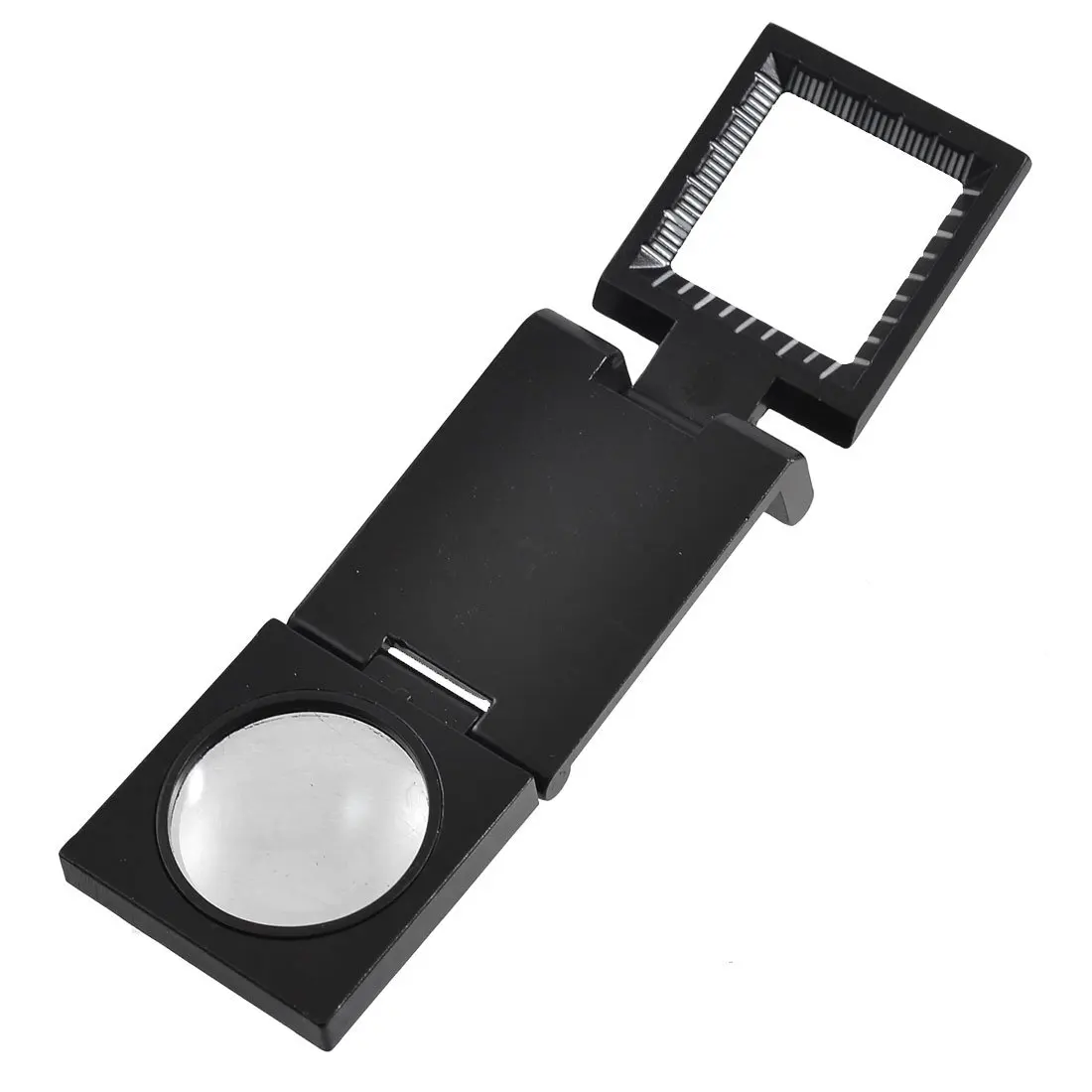 Black Metal Folding Magnifier Magnifying Glass Loupes 8Xin Magnifiers