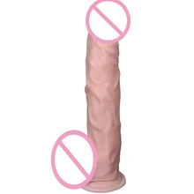 Realistische Dildo Flexible Penis mit Strukturierte Welle und Starken Sog tasse Dick Erwachsene Sex Spielzeug Große Dick für Frauen Sex produkte