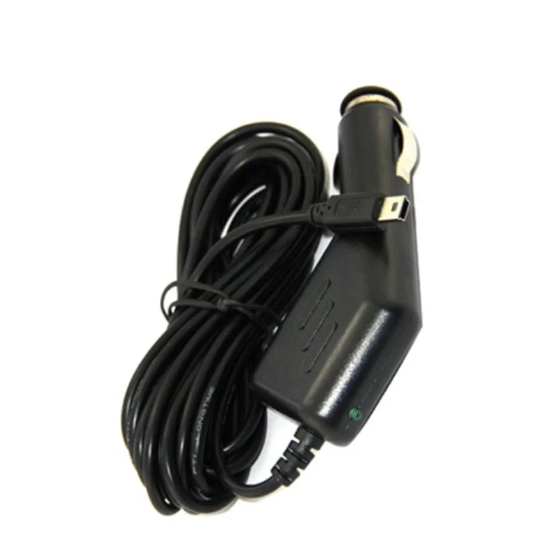 5В 1.5A Переходник USB для зарядки в машине 5P штекер с 3,5 м Длина линия зарядки аксессуары для DVR камеры видеорегистратор GS63H DAB205 G50 G55