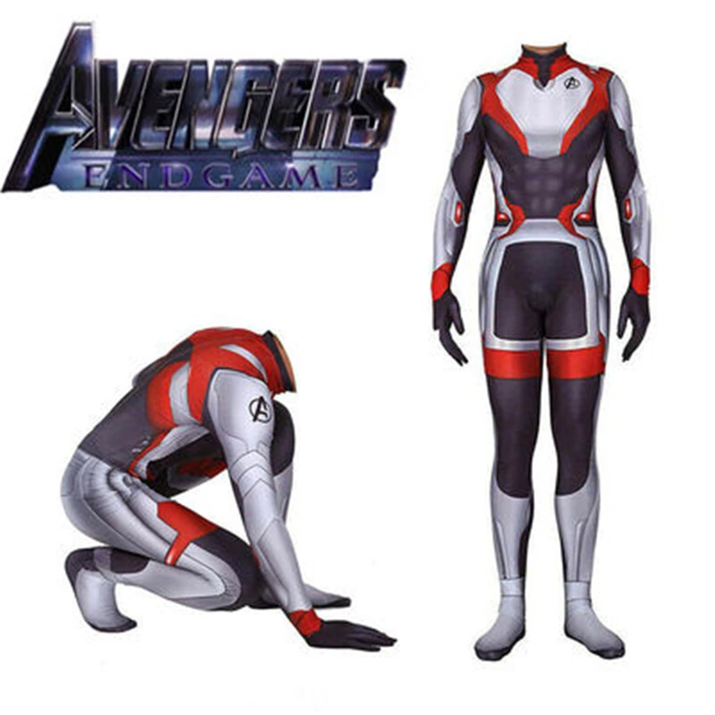 Avengers Endgame Cosplay Costume Superhero Captain iron Man Bodysuit Suit Jumpsuits Men Women Unisex Halloween Costumes