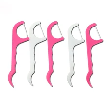 25 шт./компл. зубная нить зуб палочки межзубная Щетка Очиститель зуб флосстик зубная нить Уход за полостью рта Отбеливание зубов