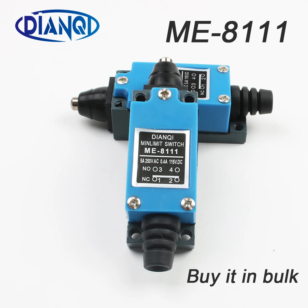 

ME-8111 P137 Travel Momentary Limit Switch direct pressure ME8111 SPDT Short Spring Plunger Mini 1NO 1NC Micro Switch