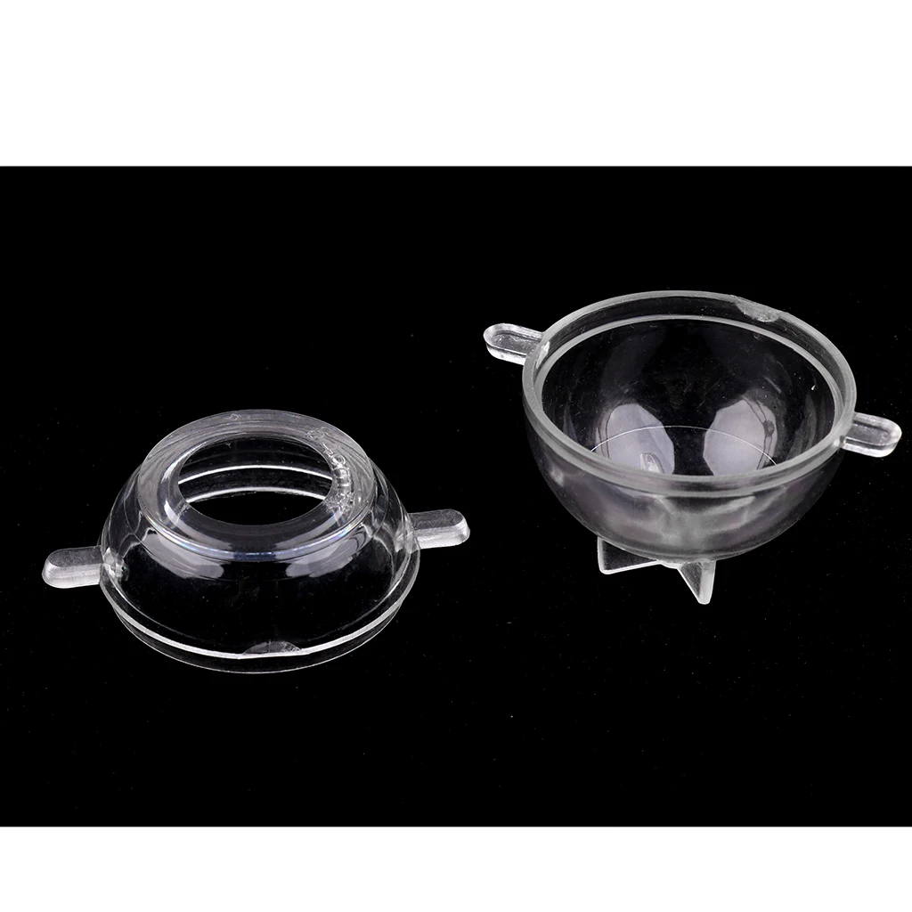 2pcs 4cm 2.5cm Round Sphere Ball Shape Candle Making Mould Soap Mold for DIY