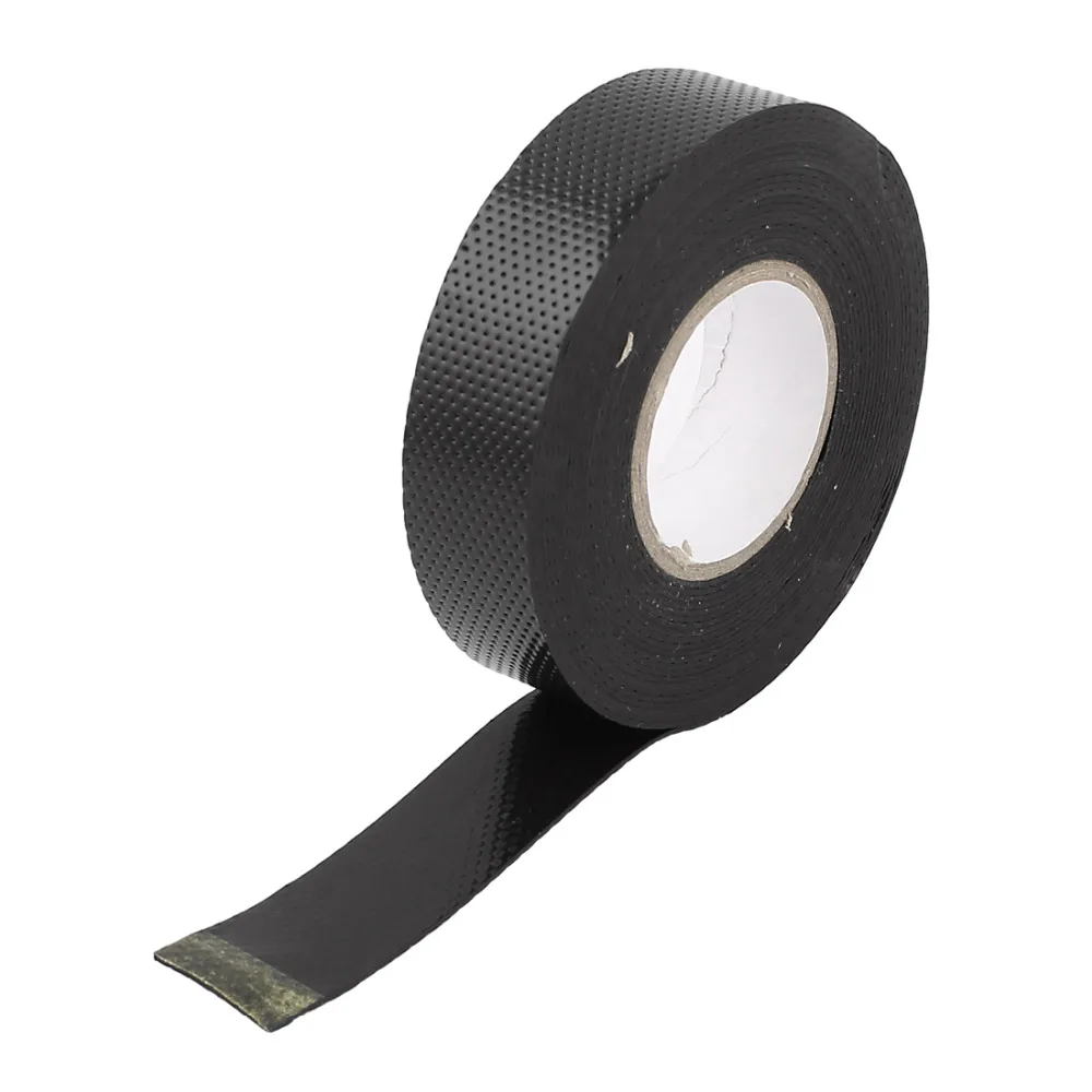 

UXCELL Black 19mm Width 5m Long Rubber Self Adhesive High Voltage Insulation Cable Wrapping Insulation Electric Electrical Tape