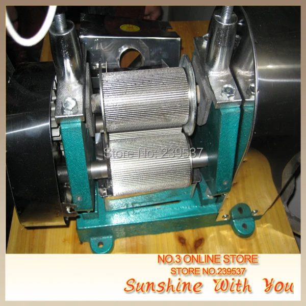 manual sugarcane juicer sugarcane press made in China good price heavy