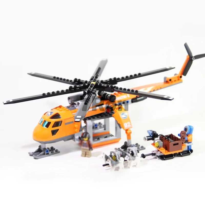 lego arctic helicrane