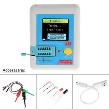 Multi-functional Practical Durable Transistor Tester TFT Diode Triode Capacitance ESR Meter LCR MOSFET IR Multi-function Tester