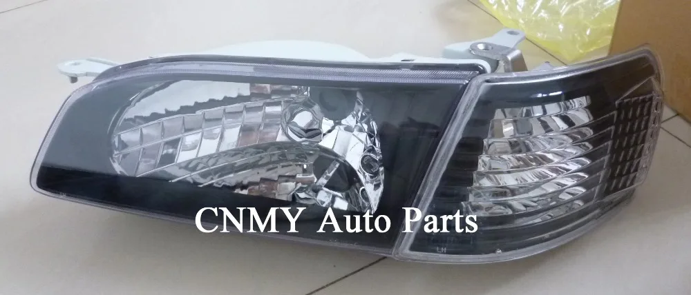 1set 4pcs Black Headlights Corner Turn Signal Lights For 1995 2000 1set 4pcs Black Headlights Corner Turn Signal Lights For 1995 2000 Toyota Corolla Ae110 Series In Car Light Embly From Automobiles Motorcycles On